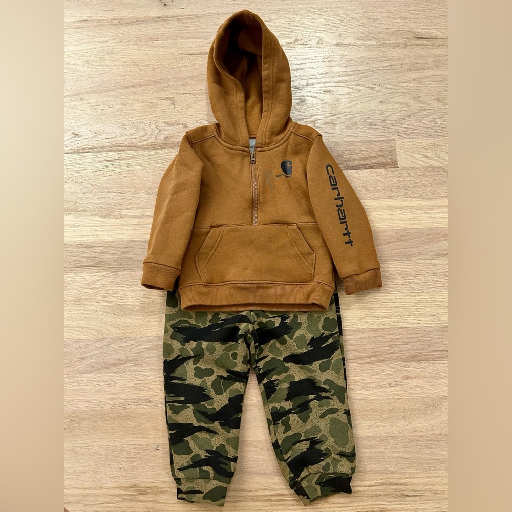 Boys two piece carhartt outfit